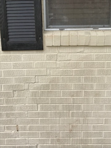 Brick wall cracks fixed by Trust Foundation Repair in Tyler, TX