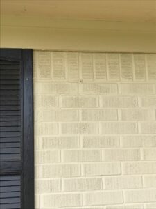 Foundation wall after crack repair in Tyler TX