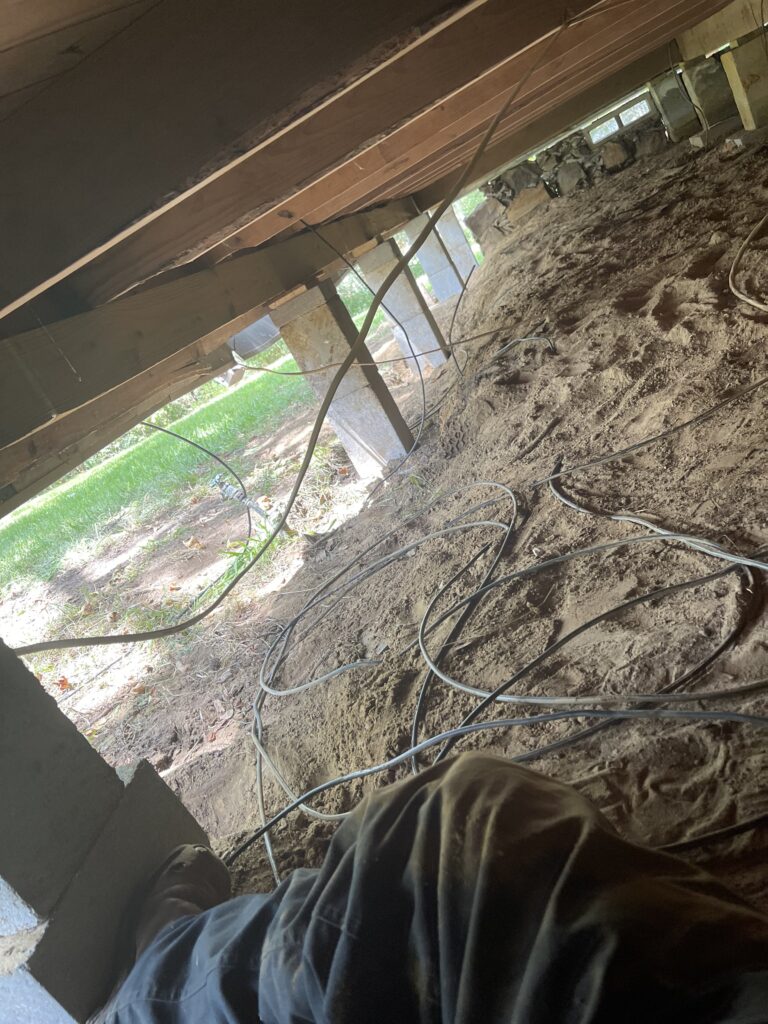 Foundation repair and crawlspace support work in Tyler, TX