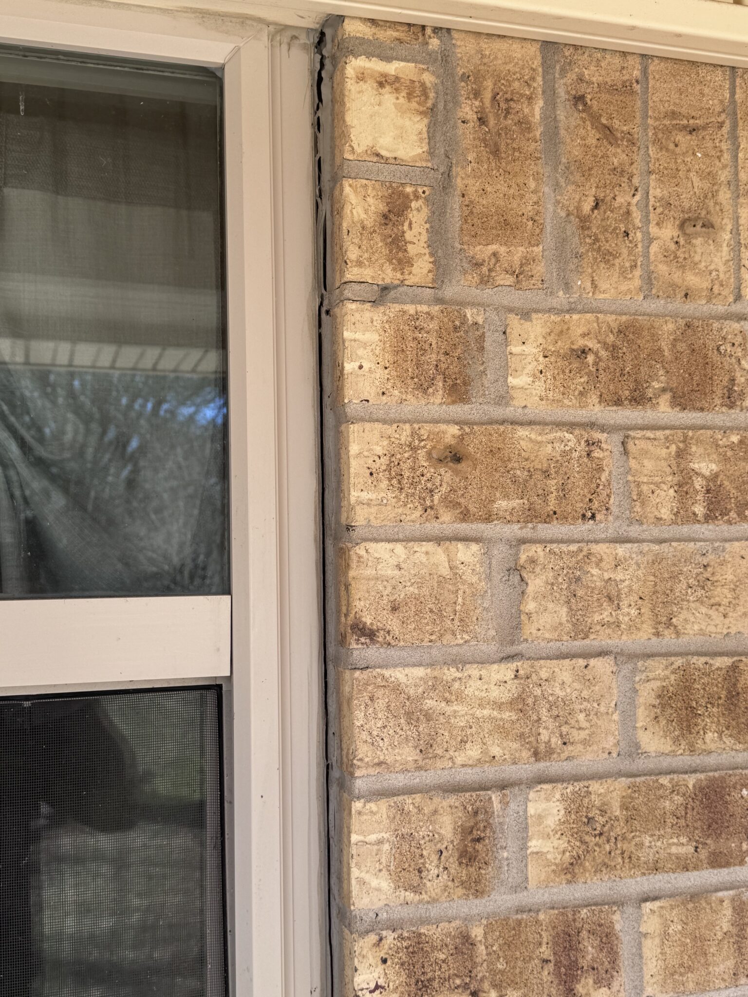 Slab foundation repair in progress at a home in Tyler, TX