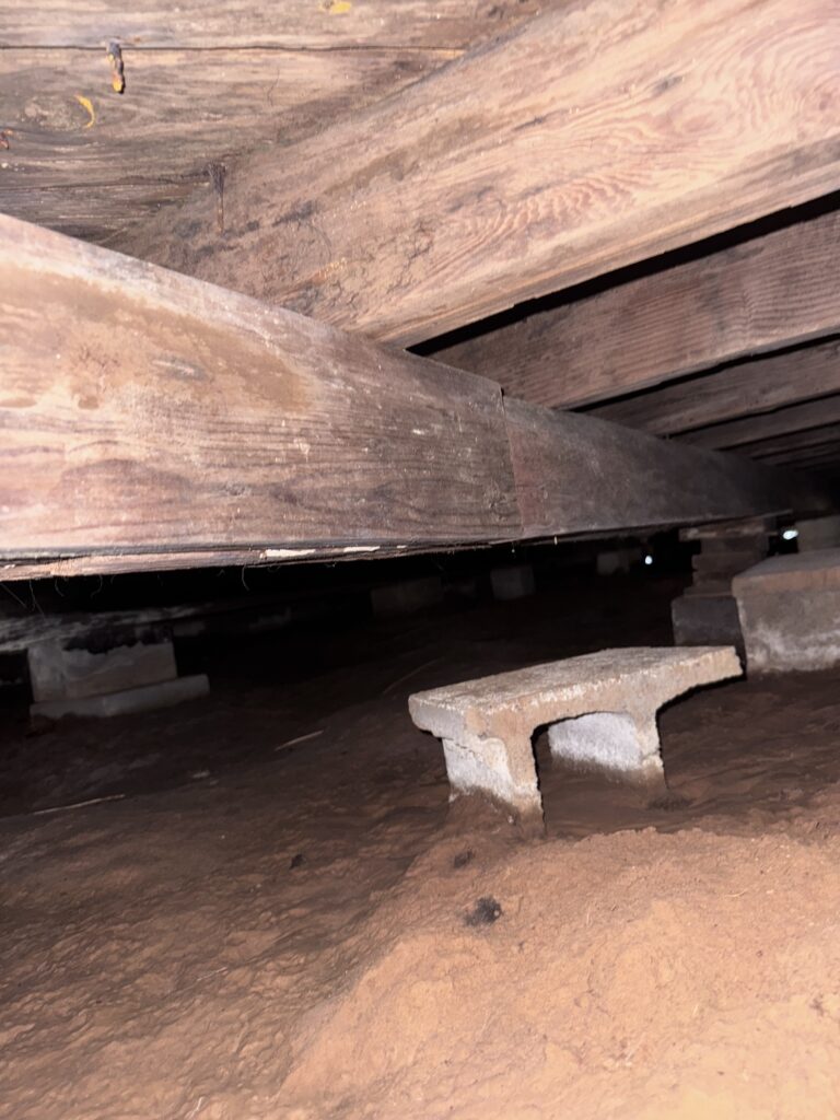 Foundation repair and crawlspace support work in Tyler, TX